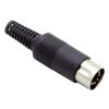 10Pcs/lot 5 Pin DIN Male Connector 5 Pin DIN Plug Jack with Plastic Connector Adapter view 3