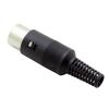10Pcs/lot 5 Pin DIN Male Connector 5 Pin DIN Plug Jack with Plastic Connector Adapter view 4