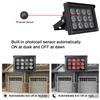 ICAMI Infrared Illuminator 12pcs Array IR LEDs IR Illuminator Night Vision Wide Angle Long Range Outdoor Waterproof for CCTV Security Camera (Black) view 3
