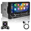 2024 Latest Original Car Style 6.9inch 2+32GB IPS Full Touch Screen Android Car Radio Audio Video Stereo Player for 2Din Raido Model with CarPlay Android Auto WiFi BT MirrorLink GPS Navigation view 1
