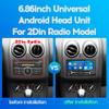 2024 Latest Original Car Style 6.9inch 2+32GB IPS Full Touch Screen Android Car Radio Audio Video Stereo Player for 2Din Raido Model with CarPlay Android Auto WiFi BT MirrorLink GPS Navigation view 3
