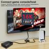 cablecc Two Modes Bi-Direction 2x1 Switch Splitter Selector Hub DP DisplayPort 2.0 Support HDCP SST Extended 16K@60hz 4K@240hz Convertor view 4