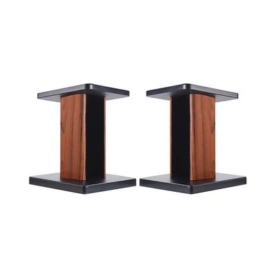 Audio Rack Sound Rack Wooden Rack Floor Small Bookshelf Speaker Rack Multimedia Rack Suitable for Surround Sound and Bookshelf Speakers Media Cabinet (Color : B, Size : 30)