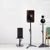 Audio Rack Audio Stand Lifting Tripod Metal Floor Surround Desktop Stand Multimedia Stand Suitable for Surround Sound and Bookshelf Speakers Media Cabinet (Size : B2) view 4