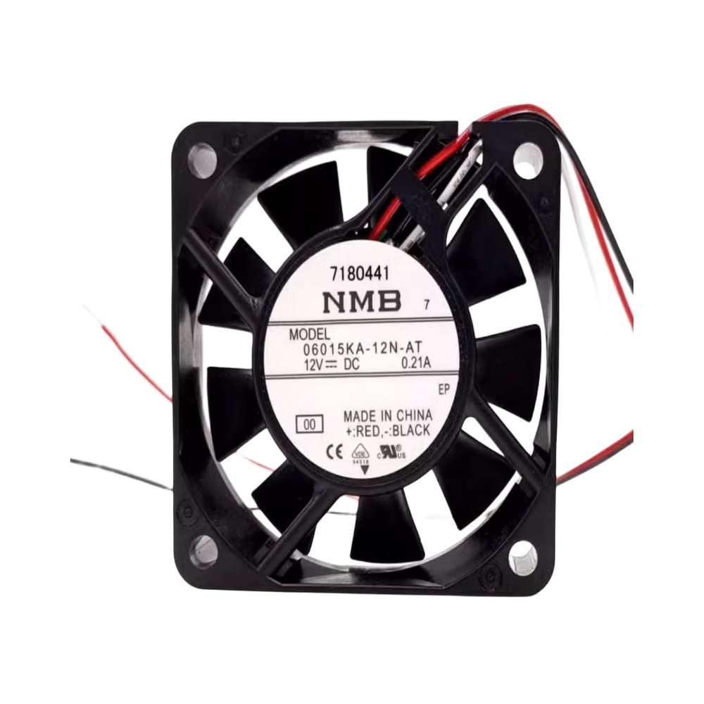 06015KA-12N-AT 12V 0.21A 6015 Cooling Fan 60X60X15MM 3-Wire