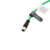 AConnect M12 A Code 8 Pin Female to Flying Leads Cable Industrial Aviation Sensor Waterproof Electrical Shielded Cable for Industrial Cameras Automation Device Network Fieldbus Module 15M view 3