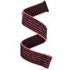 C2D JOY Sport Mesh Band Compatible with Garmin Approach S12/S40/S42 Replacement Nylon Watchband-Black&pink Medium view 1