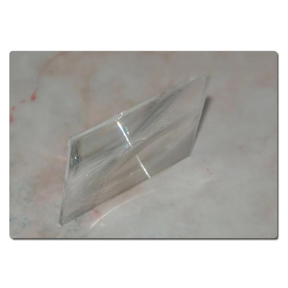 Artsim Prisms & Kaleidoscopes 2pcs 100x70mm Rectangle Concentric Threaded Optical Fresnel Lens Projector Lenses Science Classroom Optics Kits (Size : 100mm)