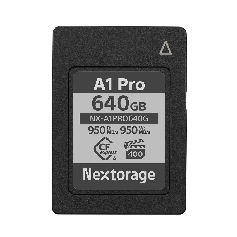 Nextorage Japan CFexpress Type A Card NX-A1PRO 640GB VPG 400 Ultra Fast Read 950MB/s Write 950MB/s