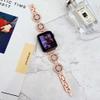 Wristband for Apple Watch 38mm 40mm 41mm 42mm 44mm 45mm 49mm Stainless Steel Accessory Wristband for IWatch 9/8/7/6/5/4/3/2/1/SE Series Women (Rose golden,42-44-45-49 MM,) view 4