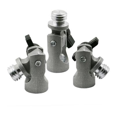 Angoily 2pcs Aluminum Alloy Tripod Adapter Dual Slope Adjustment Bracket for Leveling and Surveying Use Level Bracket for Enhanced Stability and Precision