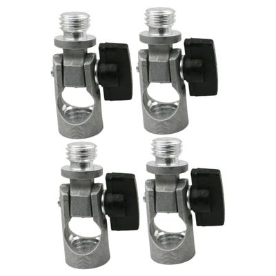 DOITOOL 4pcs Aluminum Alloy Level Bracket Tripod Adapter Dual Slope Adjustment for Enhanced Stability and Precision Surveying and Construction Tasks