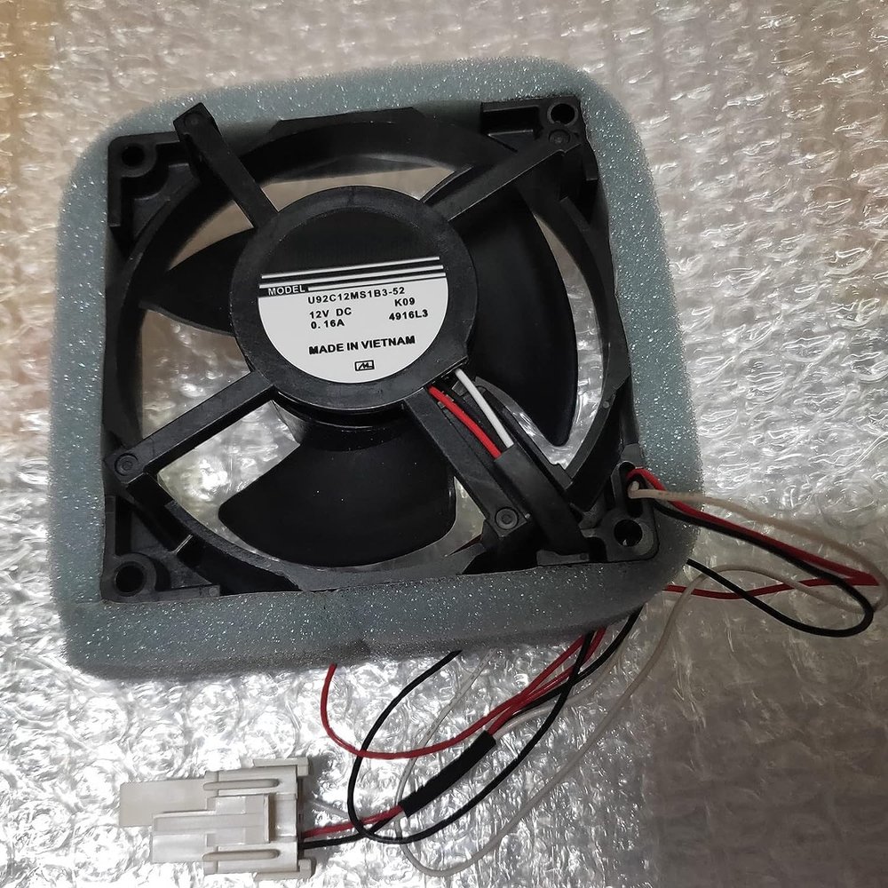 Cooling Fan 12V 90mm for U92C12MS1B3-52 DA81-06013A 0.16A Refrigerator Cooling Fan