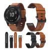 INEOUT Quick Release Easyfit Leather Strap Compatible With Garmin Fenix 7X 7 Tactix Delta Band Compatible With Fenix6 6X Pro Fenix 5 5X Plus Epix Watchbands (Color : Black, Size : For Fenix 6 Pro) view 2