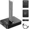 AMZPILOT Tool-Free M.2 NVMe & SATA to USB C Docking Station, 10Gbps SSD Reader Adapter for Data Rescue & External Storage, Supports M/B+M Key NVMe PCIe & SATA NGFF 2230-22110, for Laptop, PC view 1