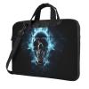 JCAKES Horror Ghost Skull Print Laptop Bag Removable Shoulder Strap Laptop Bag Portable Computer Bag view 1