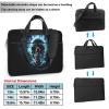 JCAKES Horror Ghost Skull Print Laptop Bag Removable Shoulder Strap Laptop Bag Portable Computer Bag view 2