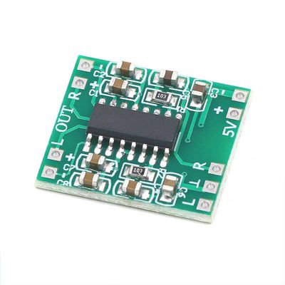10PCS PAM8403 Module Super Digital Amplifier Board 2 x 3W Class D Digital Amplifier Board efficient 2.5 to 5V USB Power Supply