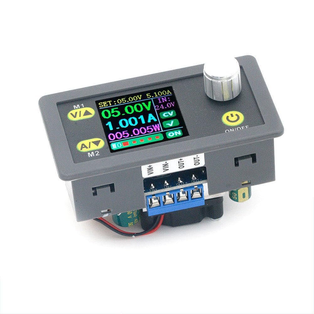 WZ3605E DC DC Buck Boost Converter CC CV 36V 5A Power Module Adjustable Regulated Laboratory Power Supply Voltmeter Ammeter