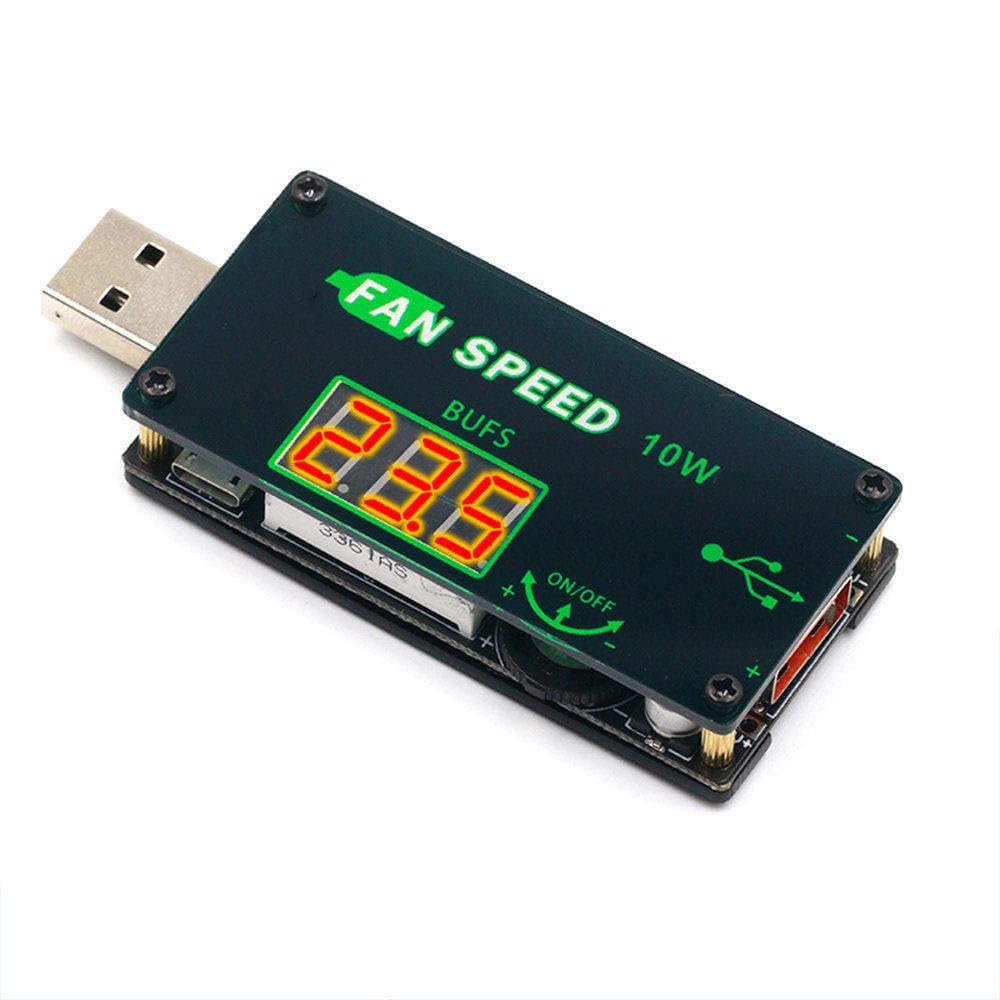 5V USB Cooling Fan Governor LED dimming Module Small Power Timing Office car Student Dormitory UFS