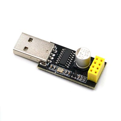 CH340 USB to ESP8266 ESP-01 WiFi Module Adapter Computer Phone Wireless Communication Microcontroller
