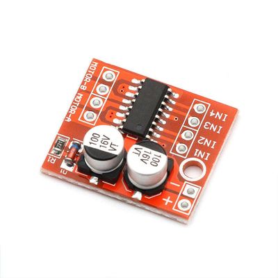 10PCS DC Motor Drive Module Reversing PWM Speed Dual H Bridge Stepper Motor Mini L298N
