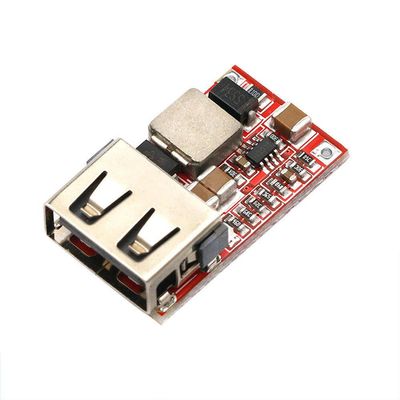10PCS Fine 6-24V 12V/24V to 5V 3A CAR USB Charger Module DC Buck Step Down Converter 12v 5v Power Supply Module