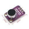 GY-MAX4466 MAX4466 Electret Microphone Amplifier Module Adjustable Gain Out GND VCC Amplifier Board 2.4-5V DC view 2