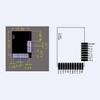 2.4G NRF24LE1 Wireless Transceiver Module 3.3V SPI Transmitter Receiver view 1