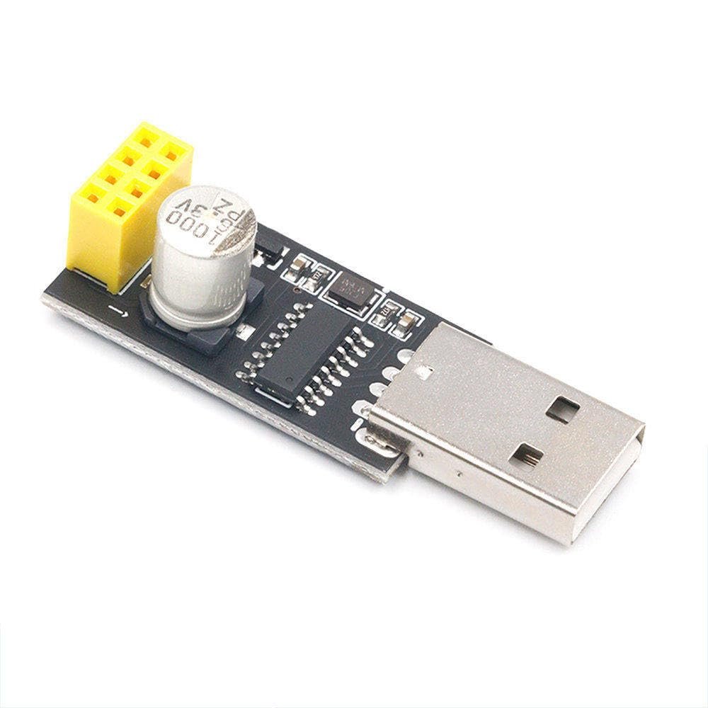 10pcs ESP01 Programmer Adapter UART GPIO0 ESP-01 Adaptaterr ESP8266 CH340G USB to ESP8266 Serial Wireless WiFi Developent Board
