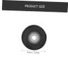WOONEKY Cassette Pinch Roller 10Mm Pressure Pulley for Audio Tape Recorder Replacement Durable Rubber Roller for Maintenance Repair view 3