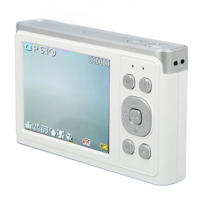 Portable Camera, 16X Zoom Digital Camera for Shooting (White)