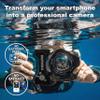 DIVEVOLK SeaTouch 4 MAX Plus kit with 0.6X Wide Angle Lens for iPhone 12/12 Pro/12 Pro Max/13/13 Pro/13 Pro Max/14/14 Pro/14 Pro Max/15/15 Pro/16Pro/16Pro Max view 4
