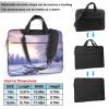 VTCTOASY winter landscape Print Laptop Shoulder Bag With Shoulder Strap Briefcase Slim Computer Bag For Women Men 15.6 inch view 2