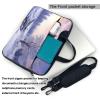 VTCTOASY winter landscape Print Laptop Shoulder Bag With Shoulder Strap Briefcase Slim Computer Bag For Women Men 15.6 inch view 3