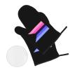 Demiomni Pride Flag LGBTQ Premium Heat Resistant Oven Mitts Pot Holders Baking 4-Piece Set view 3