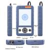 400X Fiber Optic Inspection Probe Kit,Microscope 400x End Face Magnifying Glass,Professional Connector Detector,with 3.5 inch Display Screen Monitor, SC/FC/ST/LC/SC Female/LC Female view 3