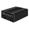HKUXZR Firewall Appliance Mini PC, Intel Processor U300E Quad Core 10G*2 4xIntel I226 2.5G Ethernet VPN Soft Routing,2*USB3.2 1*TF Slot 2*SATA 1*M.2 NVMe x4 8/16/32/64GB DDR5 M.2 Nvme (NO RAM NO SSD) view 1