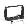 Andoer Camera Cage Video Cage Aluminum Alloy Camera Cage with Magnetic Key Slot Cold Shoe Holder Quick Release Slot Ark, Black view 3