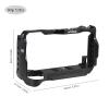 Andoer Camera Cage Video Cage Aluminum Alloy Camera Cage with Magnetic Key Slot Cold Shoe Holder Quick Release Slot Ark, Black view 4