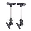 Audio Rack 1 Pair UP10A-268mm Zinc Alloy Universal Ceiling Mount Surround Speaker Stand Bracket Full Motion Speaker Hanger Load 10kg Speaker Stand Media Cabinet view 1