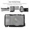 Andoer Camera Stabilizer Cage for Camera Top Handle + Protective Cage Kit for Side Grip Video Cage for Camera Aluminium Alloy with Slot view 3