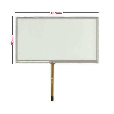YTHYTHYTH 7 inch Four Wire Resistance Touch Screen for C070FW03 V0 167X92mm 167 * 92mm