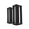 Audio Rack Wooden Speaker Support Surround Speaker Foot Stand Card Package Professional Audio Box Floor Stand Audio Frame Media Cabinet (Color : B) view 1
