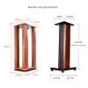 Audio Rack Wooden Speaker Support Surround Speaker Foot Stand Card Package Professional Audio Box Floor Stand Audio Frame Media Cabinet (Color : B) view 2