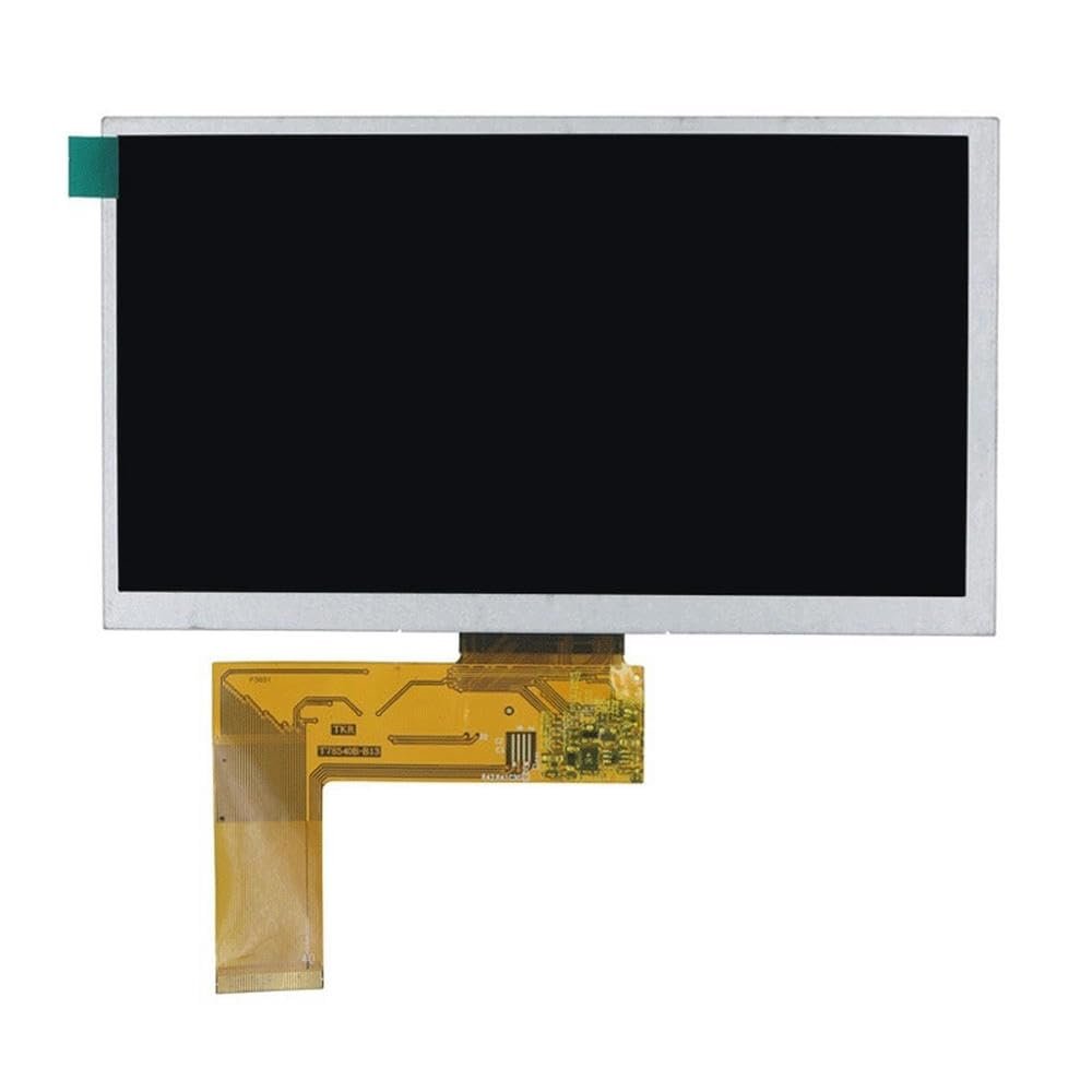 YTHYTHYTH Compatible Replacement 40 pin 7 inch Navigator E Road hd-x10 X9 t78540b-b13 LCD Screen with Touch Screen (not)
