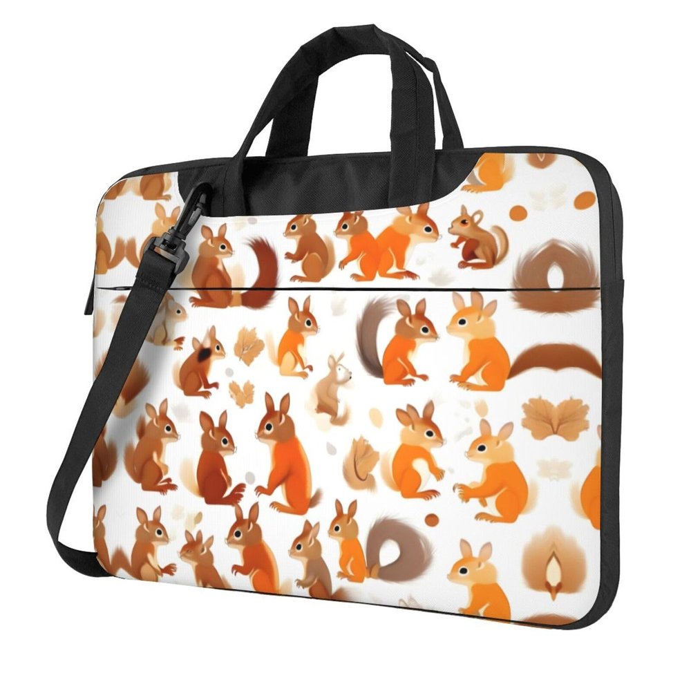 MDATT 15.6 Inch Laptop Or Tablet,Durable And Water-Repellent Fabric, Business Casual,Cute Squirrels