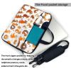MDATT 15.6 Inch Laptop Or Tablet,Durable And Water-Repellent Fabric, Business Casual,Cute Squirrels view 4