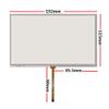 YTHYTHYTH 8 inch Touch Screen 192 * 115mm Applicable to The Handwritten Screen car Screen Upgrade to Touch The Outer Screen view 2