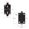 GLigeT Audio Rack Speaker Bracket Wall Mounted Surround Speaker Hanger Audio Speaker Bracket Home Conference Wall Hanger Media Cabinet view 3